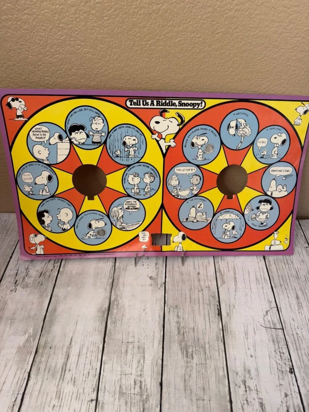 Colorforms vintage tell